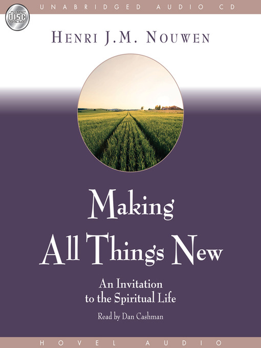 Title details for Making All Things New by Henri Nouwen - Wait list